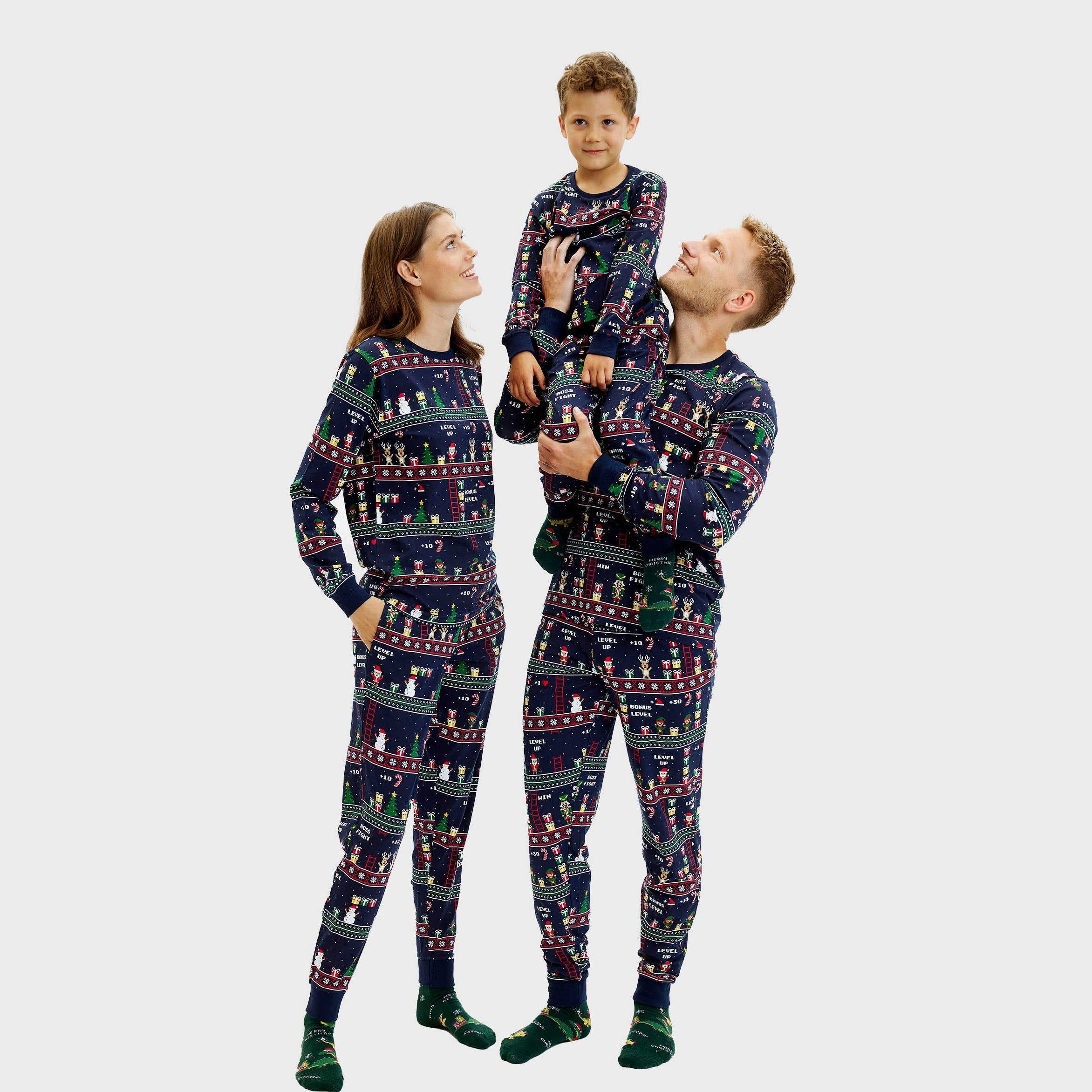 Vintage Gamer Christmas Pyjamas – Men